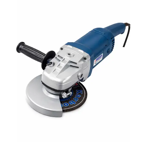 Profesyonel Büyük Avuç Taşlama Makinesi 2000W Güçlü Motor 180 mm Disk Çapı 8500 Rpm Spiral Taş Motoru Dayanıklı Canavar Taşlama