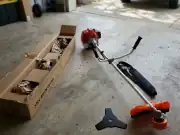 Benzinli Sırt Tırpan Motoru 52 cc Motorlu Ot Çim Biçme Makinesi 3.5 HP Güçlü Sırt Askılı Yan Tırpan Misina Başlıklı Metal Bıçaklı Set - Müşteri yorum fotoğrafı 1