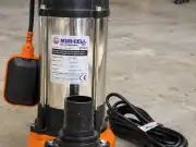 Parçalayıcı Bıçaklı Kirli Su Foseptik Dalgıç Pompası 750W Öğütücülü Logar Atık Su Tahliye Pompası 2 İnç 230 L/Dk Debi 3200 Rpm - Müşteri yorum fotoğrafı 1
