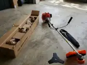 Benzinli Sırt Tırpan Motoru 52 cc Motorlu Ot Çim Biçme Makinesi 3.5 HP Güçlü Sırt Askılı Yan Tırpan Misina Başlıklı Metal Bıçaklı Set - Müşteri yorum fotoğrafı 2